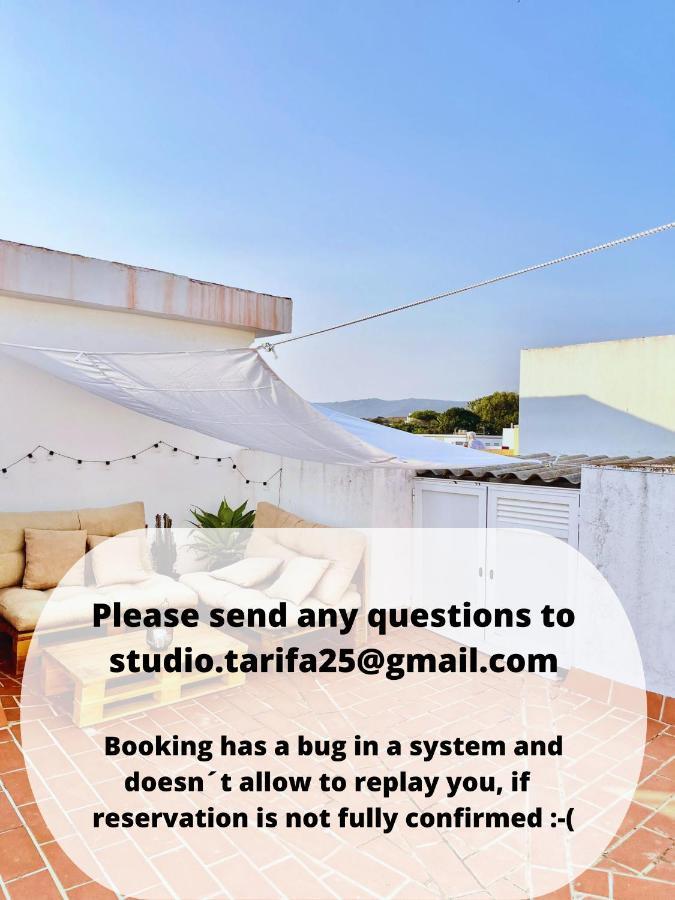 Cozy Central Studio With Terrace Tarifa Exterior photo